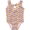 Leopard Love Bow Swimsuit - One Pieces - 1 - thumbnail