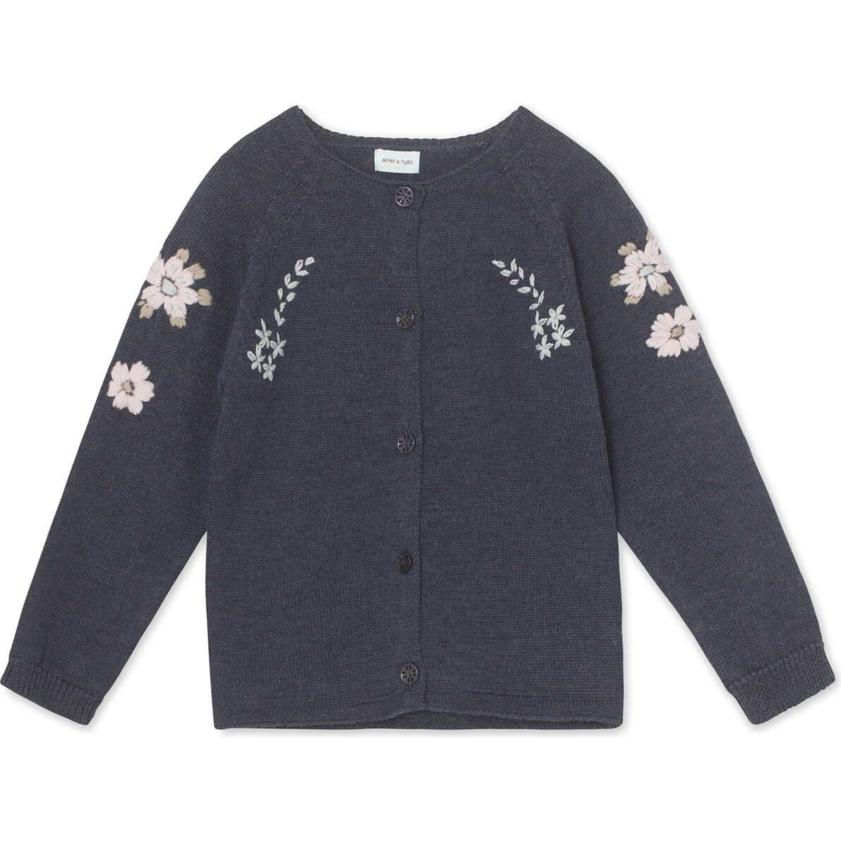 Kerry Oeko-Tex Cardigan, Periscope Blue - Cardigans - 1