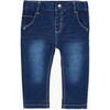 Stretch Jean Pants, Blue - Pants - 1 - thumbnail