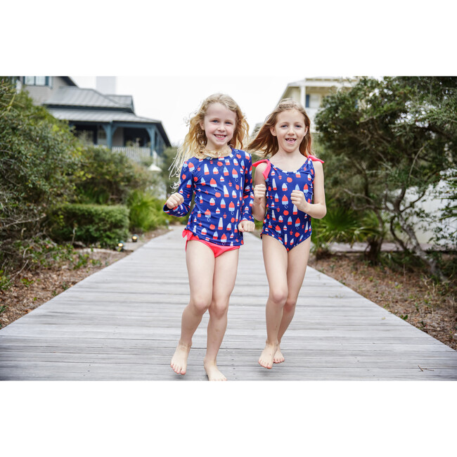 Bikini Bottom, Riviera Red - Two Pieces - 3