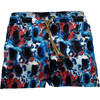 Men's Titan-Maze Swim Trunks, Teal - Swim Trunks - 1 - thumbnail