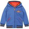 Hawk Sweat Cardigan, Blue - Cardigans - 1 - thumbnail