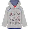 Wildlife mountain Thoms Sweatshirt, Grey - Sweatshirts - 1 - thumbnail