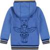Hawk Sweat Cardigan, Blue - Cardigans - 2