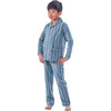 Victor Pyjamas, Green Stripe - Pajamas - 2