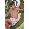 *Exclusive* Boys Nick Trunk, White Dragonfly - Swim Trunks - 4