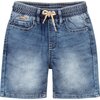 Soft Denim Shorts, Blue - Shorts - 1 - thumbnail