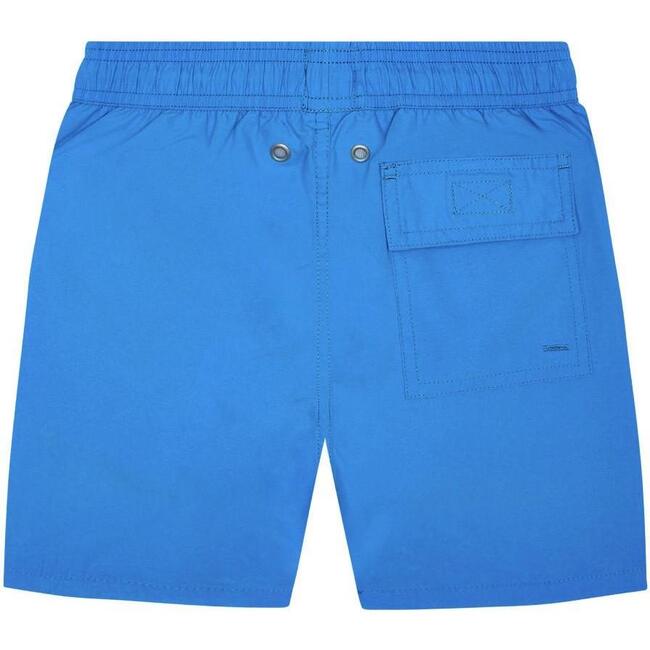 Solid Swim Trunk,  Electric Blue - Swim Trunks - 2