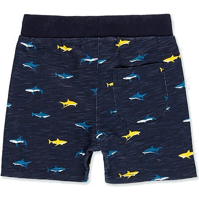 Shark Bermuda Shorts, Navy - Shorts - 2