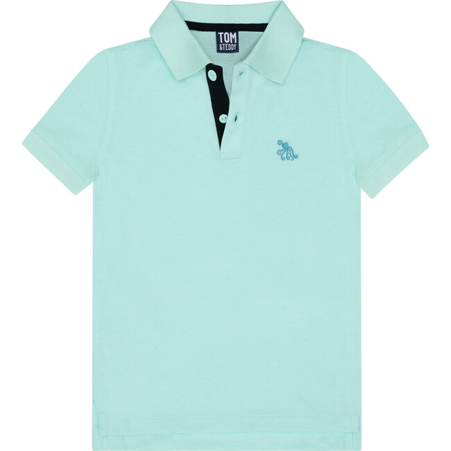 Solid Polo,  Whisper Blue