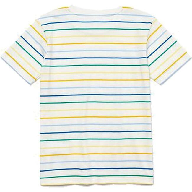 Multi-Striped T-Shirt, Beige - Tees - 2