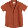 Bruno Tee, Orange - Tees - 1 - thumbnail