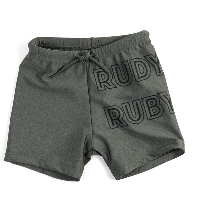 Carlos Swim Shorts, Rudy Ruby Green