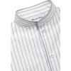 Greg Striped Pyjamas Set, Grey/White - Pajamas - 2