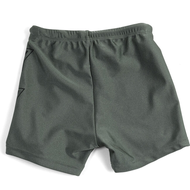 Carlos Swim Shorts, Rudy Ruby Green - Swim Trunks - 2