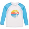 Sunset Stripe Ls Rash Top - Rash Guards - 1 - thumbnail