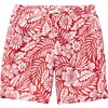 Kid's Anchor Swim Trunk, Red Hawaiian - Swim Trunks - 1 - thumbnail