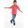 Short Sleeve Mako Sharks, Red - Shirts - 3