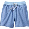 Kid's Bayberry Swim Trunk, Blue Waves - Swim Trunks - 1 - thumbnail