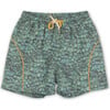 Maki Swim Shorts, Oil Green - Swim Trunks - 1 - thumbnail