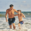 Kid's Anchor Swim Trunk, Red Stripe - Swim Trunks - 3