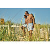 Kid's Bayberry Swim Trunk, Mist Seaweed - Swim Trunks - 3