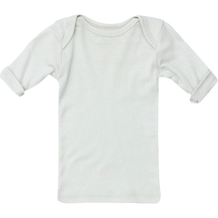 Rib Lap Shoulder Tee Short Sleeve Cloud - Tees - 1