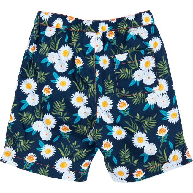 Luca Shorts, Botanical Print - Velveteen Shorts | Maisonette