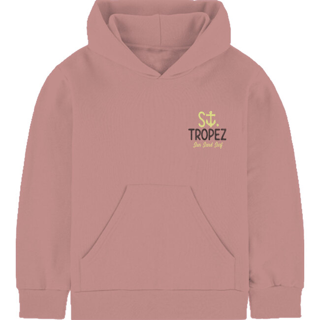 St. Tropez Hoodie, Washed Pink
