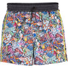 Jax Swim Trunk, Graffiti - Swim Trunks - 1 - thumbnail