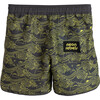 Ace Swim Trunk, Grey Pinstripe - Swim Trunks - 2