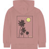 St. Tropez Hoodie, Washed Pink - Sweatshirts - 4