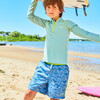 Jax Swim Trunk, Blue Shark - Swim Trunks - 4