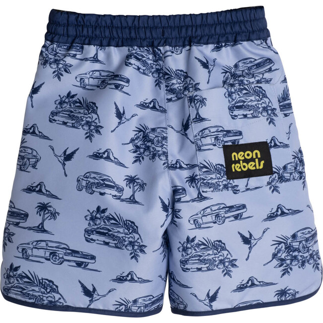 Axel Woven Short, Blueprint Car - Shorts - 3