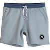 Dash Sweatshort, Grey Blue - Shorts - 1 - thumbnail