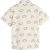 Billie Poplin Shirt, Marshmallow Rainbow - Shirts - 3