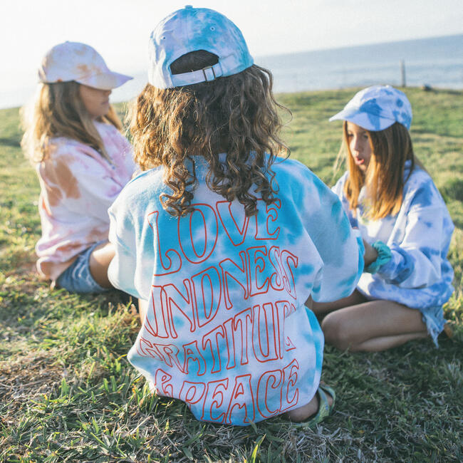 Love Kindness Tie Dye Sweatshirt - Sweatshirts - 3