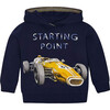 Orion Pullover, Navy Blue - Sweatshirts - 1 - thumbnail