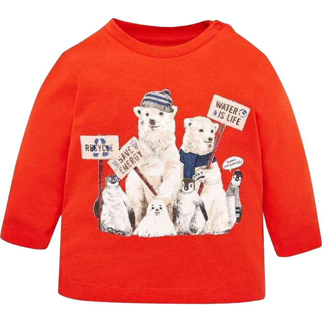 Paprika Bears T-Shirt, Orange - Tees - 1