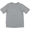 Classic Crewneck Tee, Heather Grey - Tees - 2