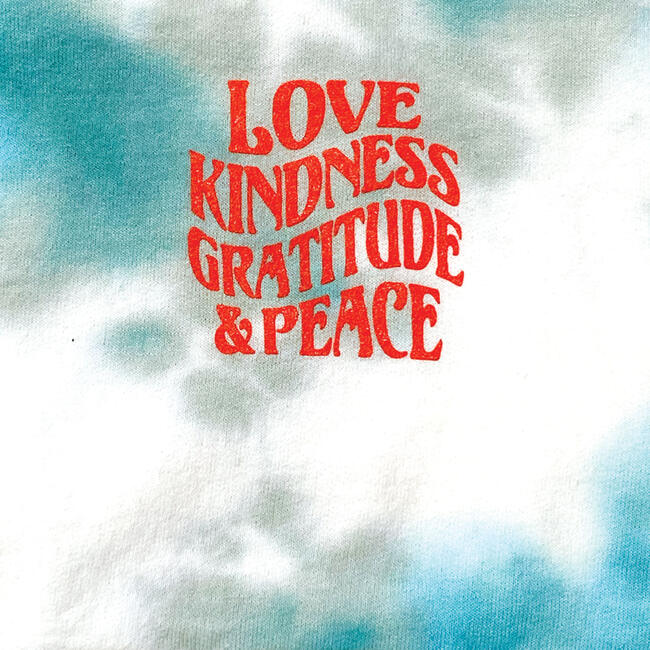 Love Kindness Tie Dye Sweatshirt - Sweatshirts - 5