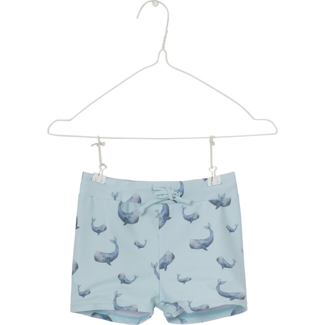 Gerry Swim Shorts, Iced Aqua Blue - One Pieces - 1