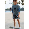 Graffiti Knit Shorts - Shorts - 2