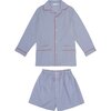Filip Pyjamas, Blue Stripe - Pajamas - 1 - thumbnail