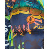 Colorful Print Oversized Boys Hooded Jacket In Mila - Coats - 3