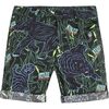 Disco Jungle Bermudas, Black - Shorts - 1 - thumbnail