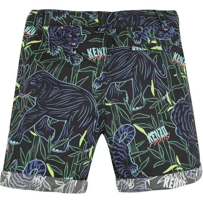Disco Jungle Bermudas, Black - Shorts - 2
