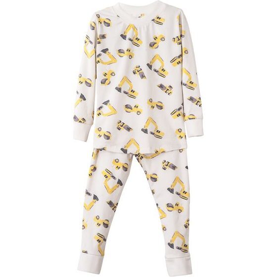 Construction Trucks Pajama Set Sunny with an A Sleepwear