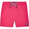 Boys Solid Swim Trunk, Hot Pink - Swim Trunks - 1 - thumbnail