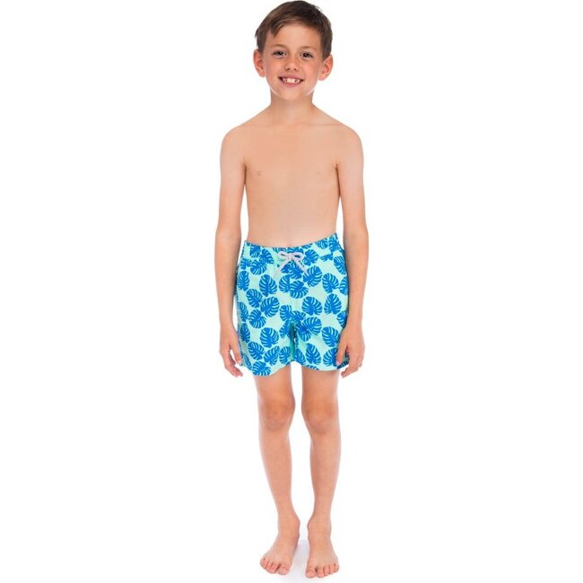 Tom & Teddy Boys Palm Swim Shorts 